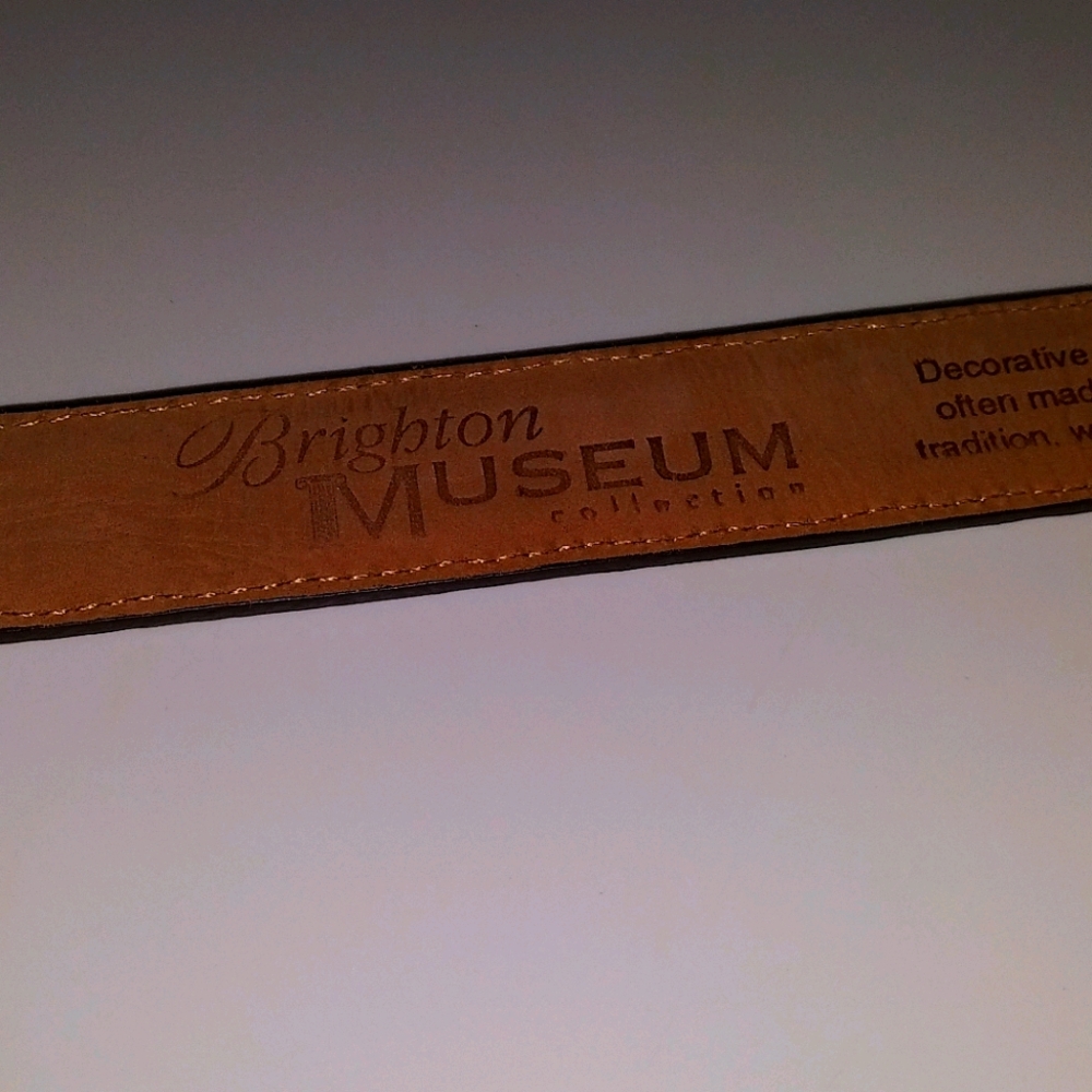 Vintage Brighton Museum Collection belt sz Medium
